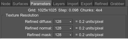 Refined Textures Sizes