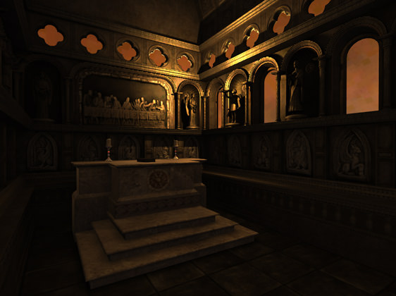 Ambient pass for opaque objects with deferred lighting