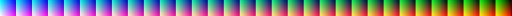 An example of a LUT texture (rotated by 90 degrees and resized)