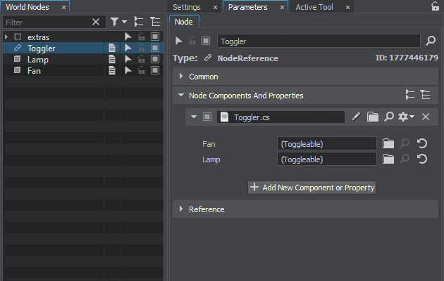 Using abstract classes in Editor