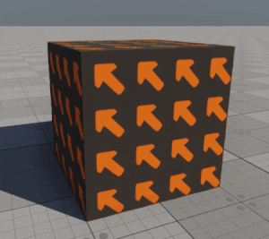Scrolling UV example