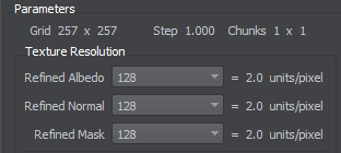 Refined Textures Sizes